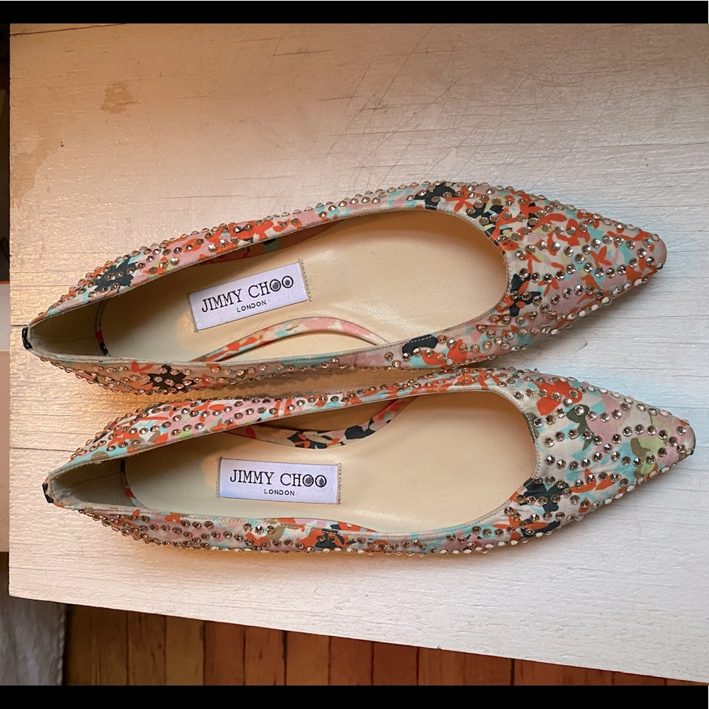 NWOT Jimmy Choo Romy Flats size 7